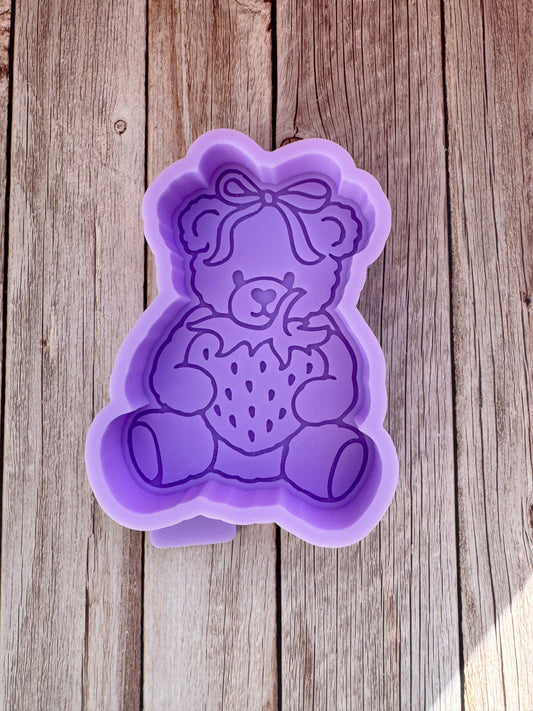 Berry Bear Silicone Freshie Mold