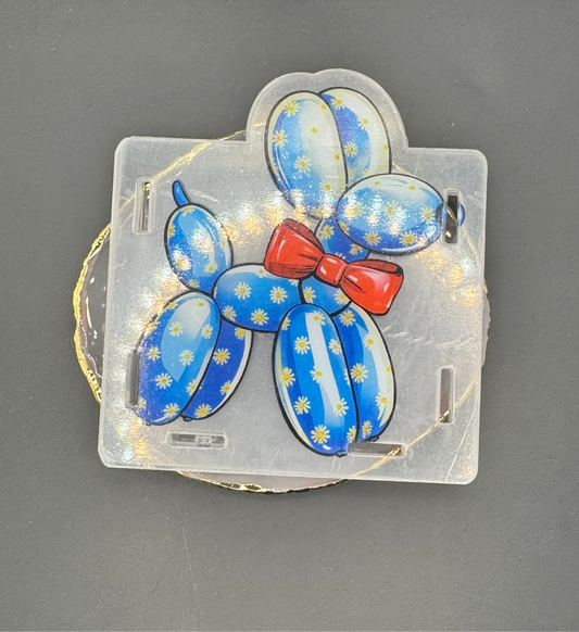 Daisy Balloon Dog - Acrylic Pen Holder