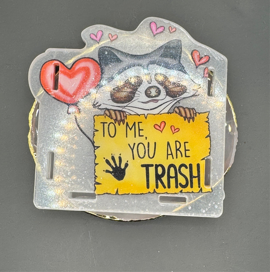 Trash - Acrylic Pen Holder
