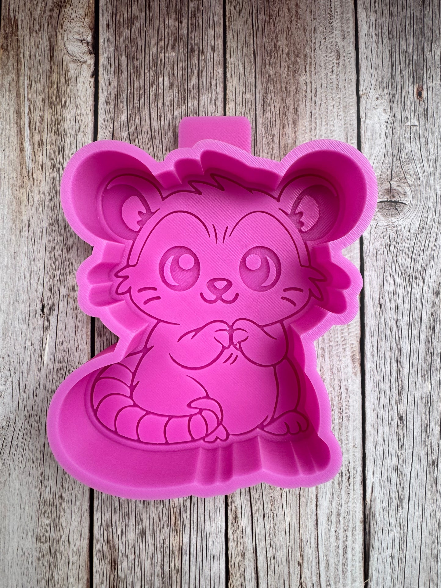 Cute Opossum Silicone Freshie Mold