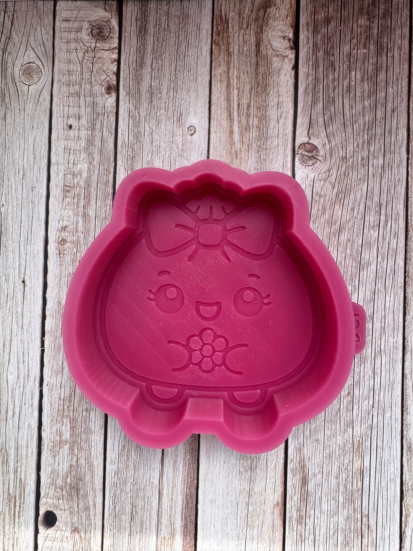 Dumpling with Flower Silicone Freshie Mold