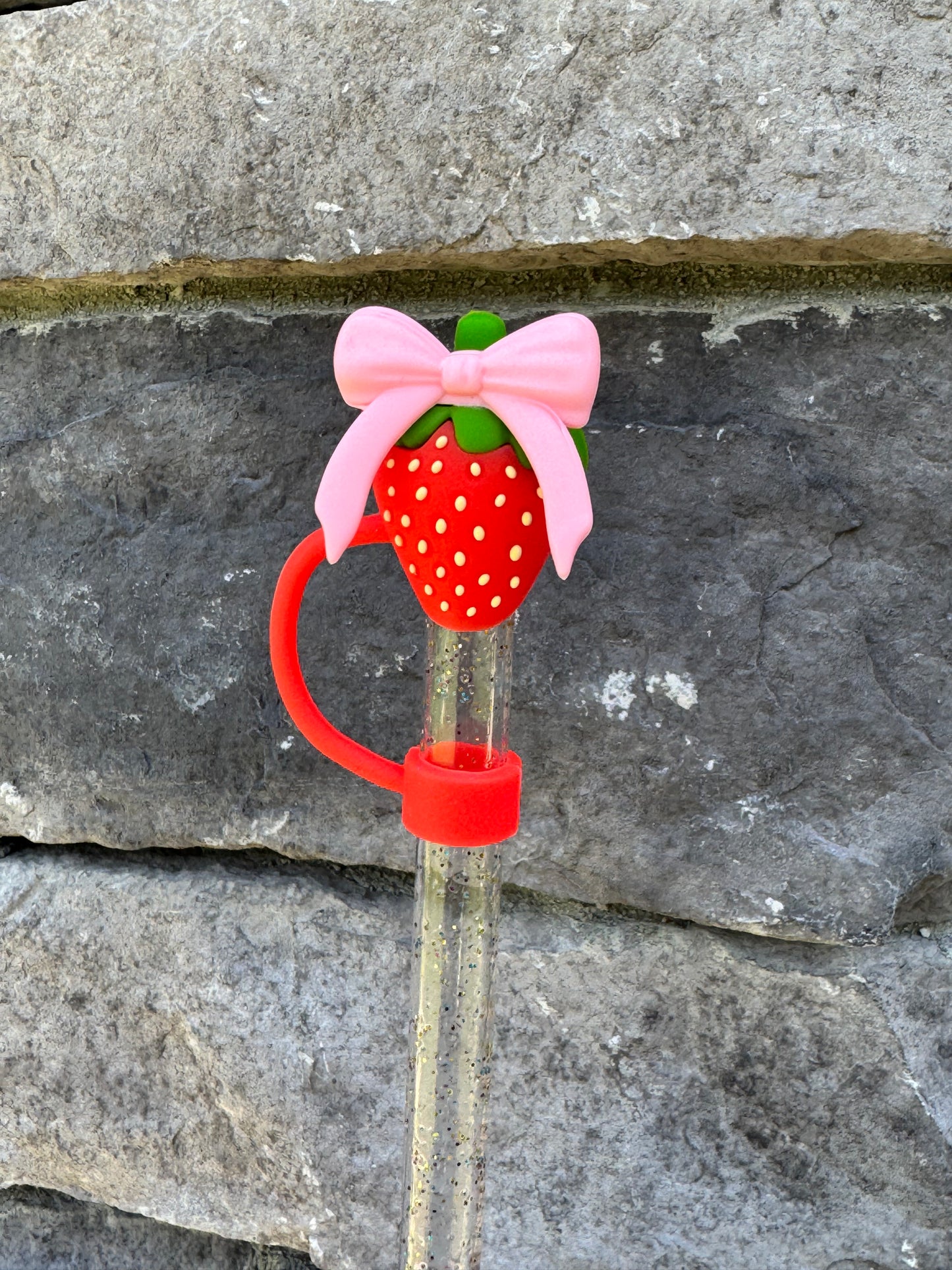 Coquette Berry 3D - Straw Topper
