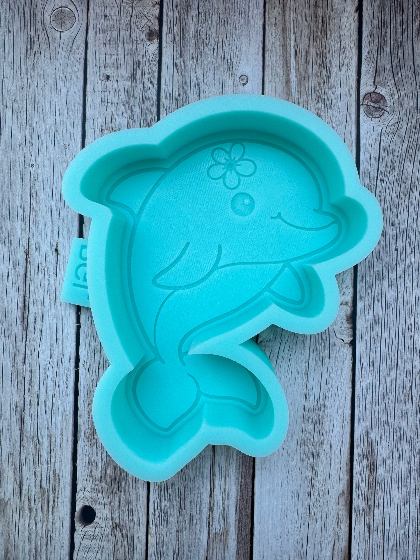 Flora Fin Dolphin Silicone Freshie Mold *SHOP EXCLUSIVE*