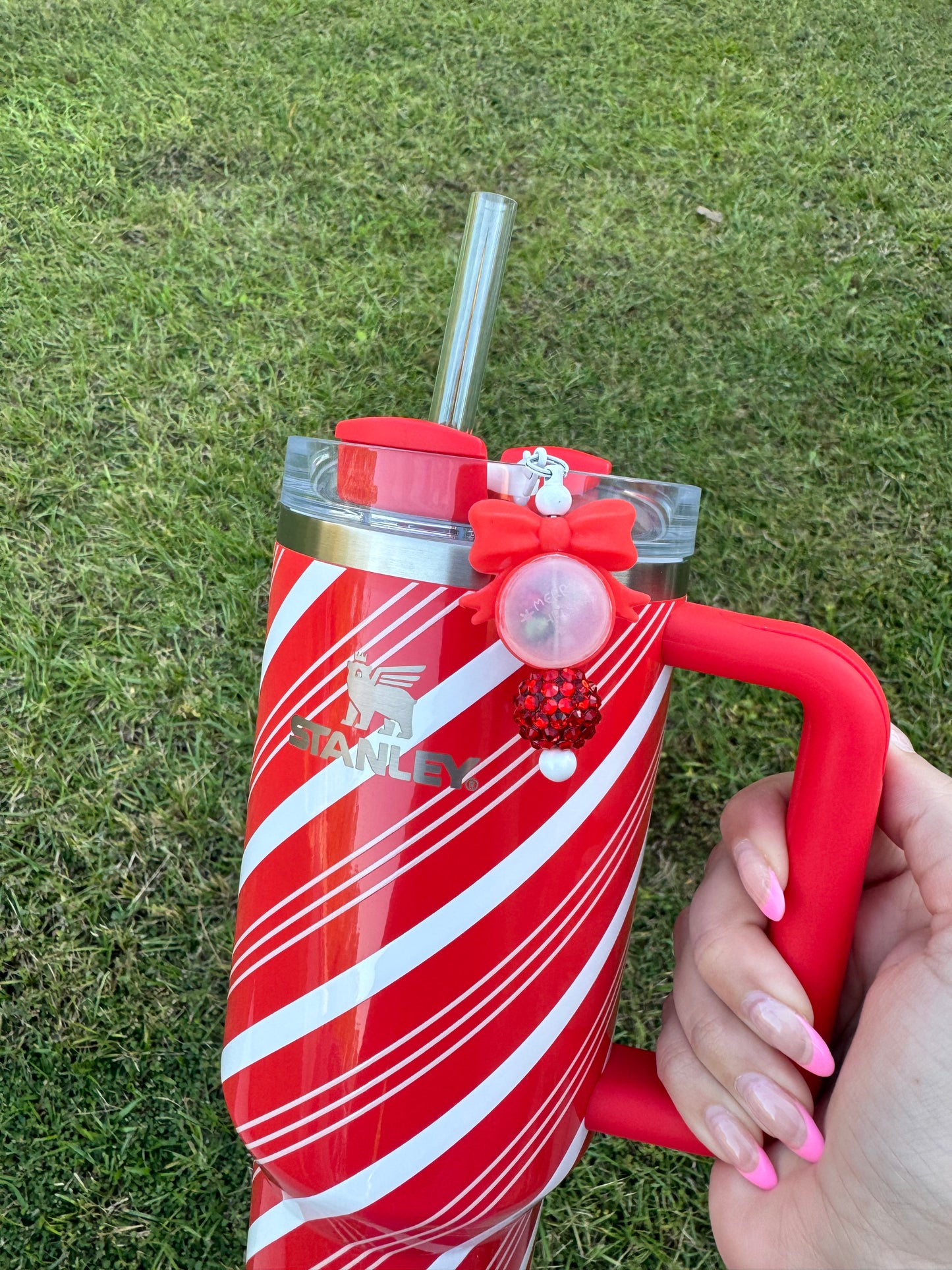 Holiday Ornament - Straw Charm