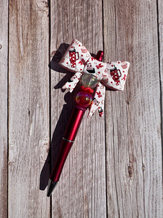Tumbler Love Large Bow Pen