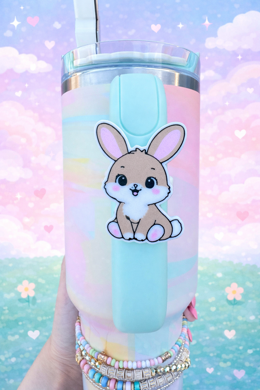 Blossom Bunny 3D Printed Handle Clip - Stanley 2.0*