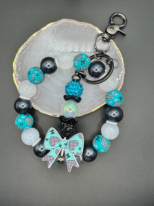 Turquoise Days - Wristlet & Keychain