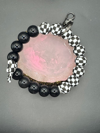 Checkered - Wristlet