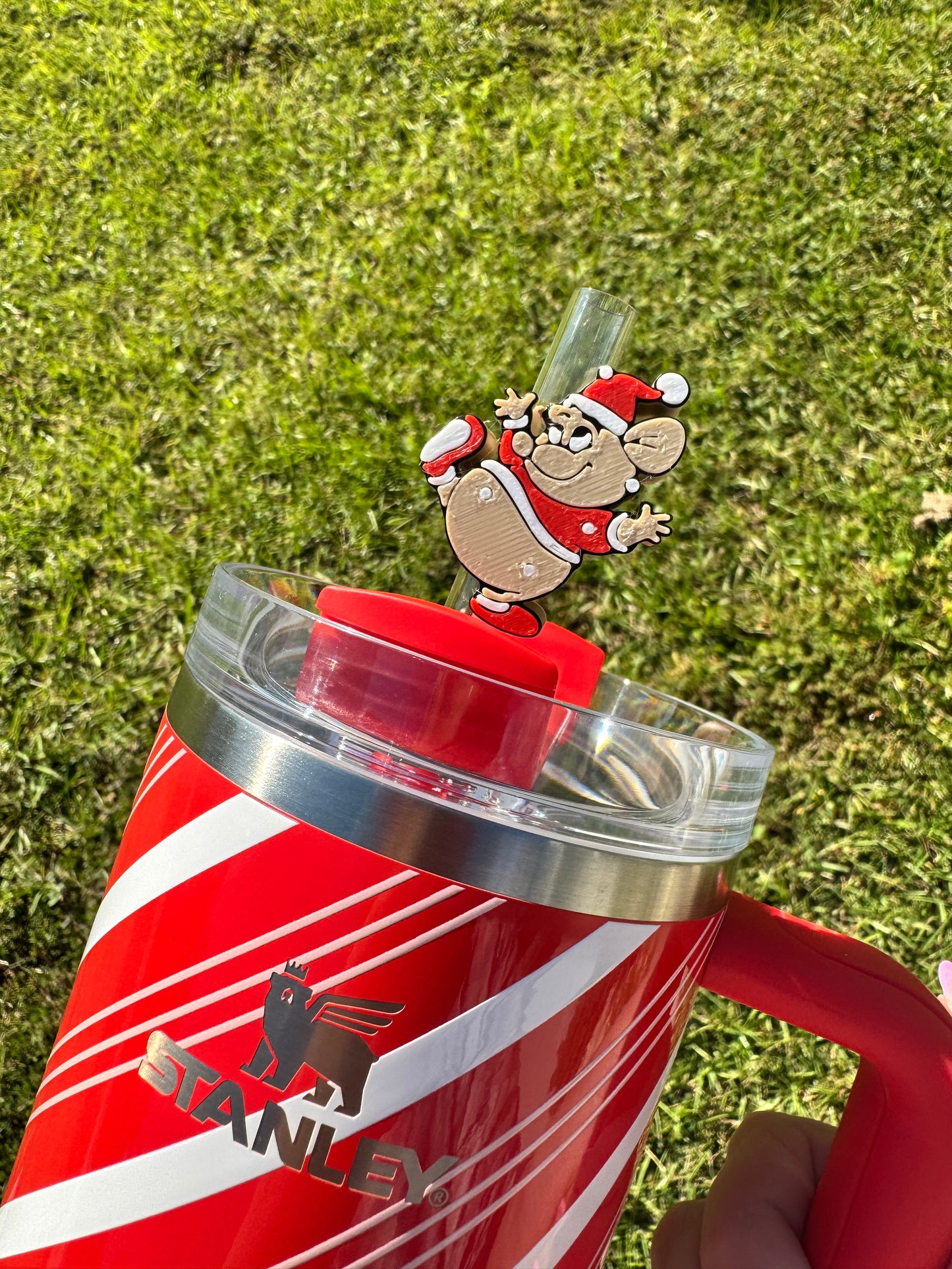 3D Printed Gus - Straw Buddy