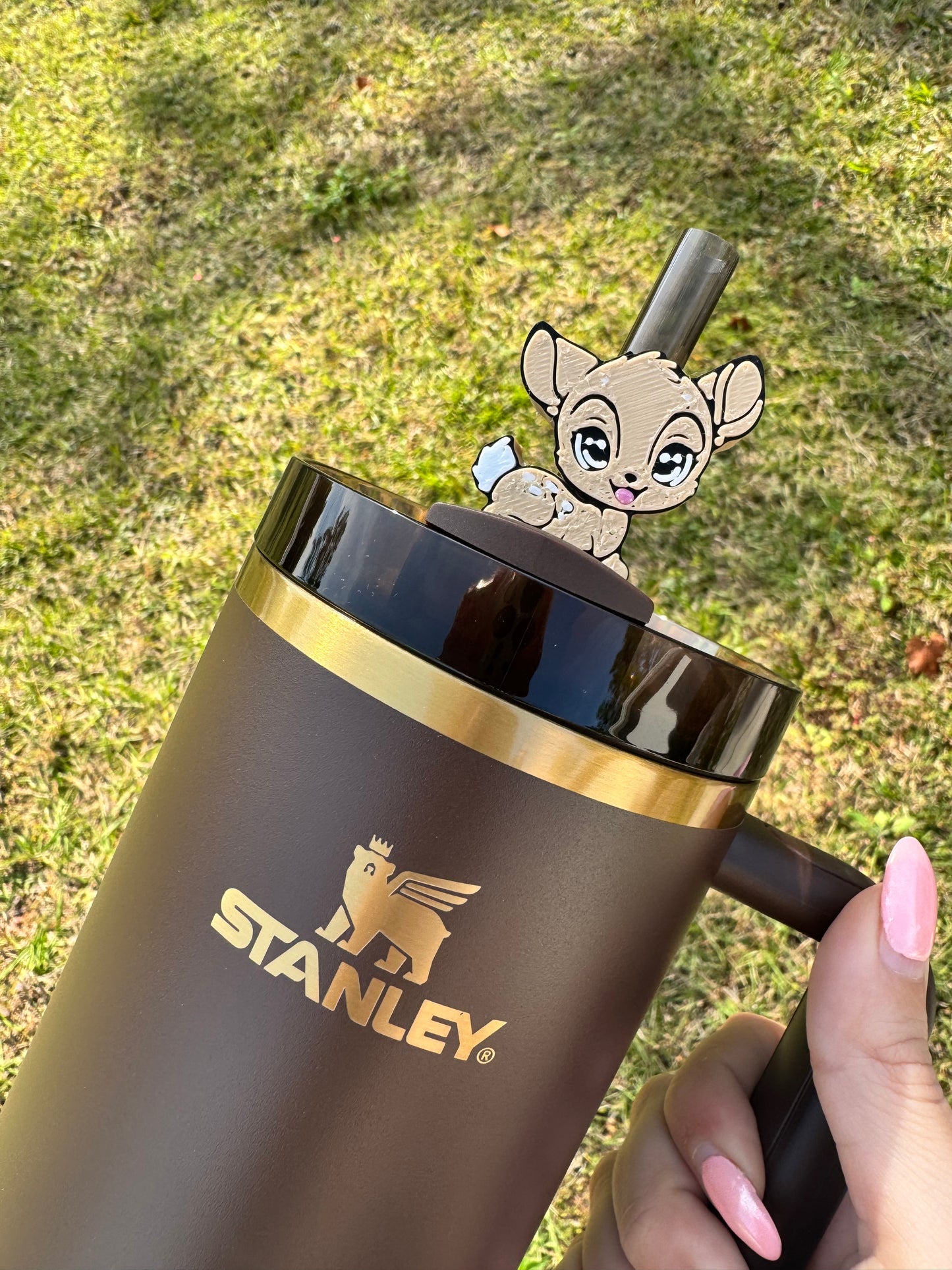 Cute Deer Straw Buddy