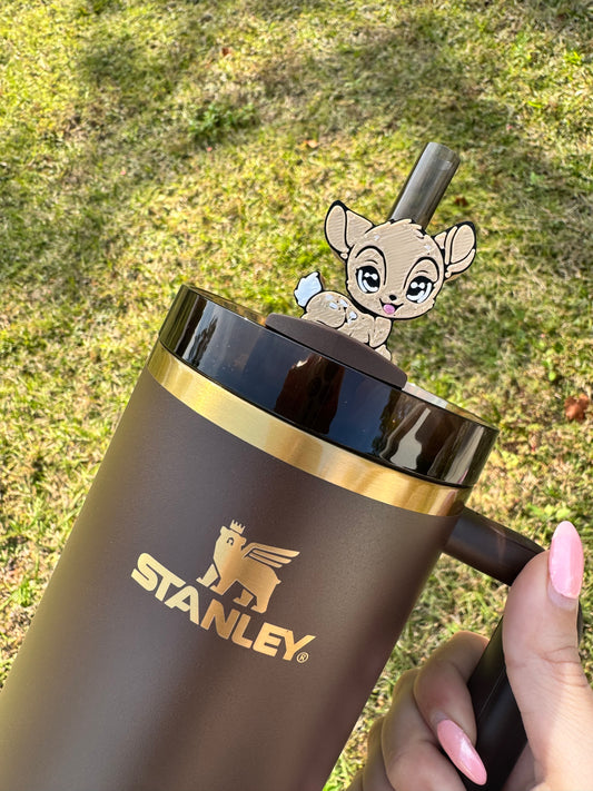 Cute Deer Straw Buddy