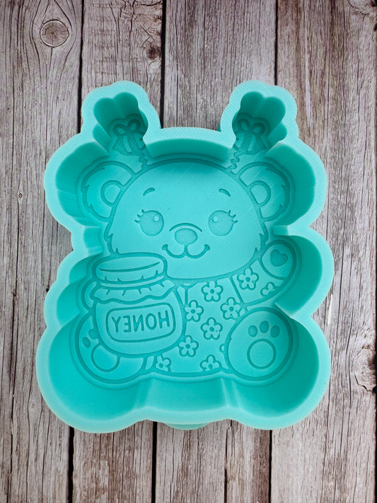 Honey Bear Silicone Freshie Mold