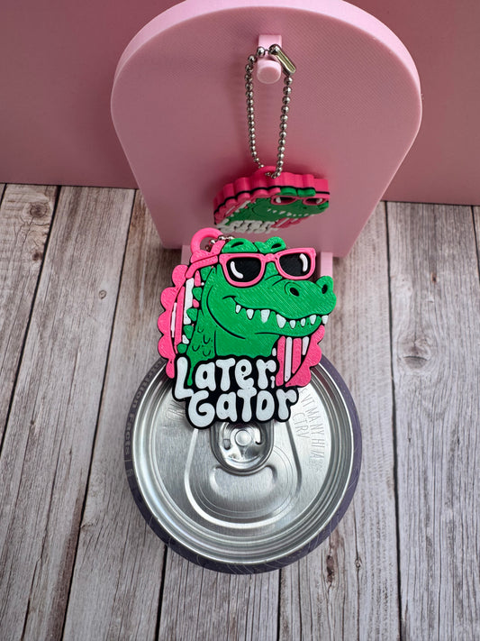 3D Printed Later Gator - Pop Can Opener