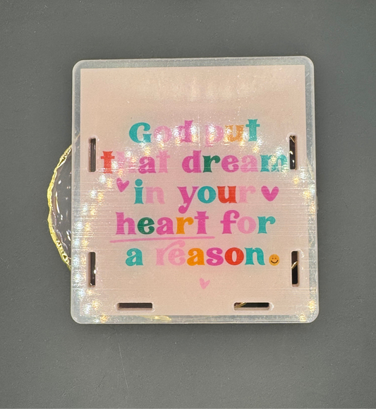 Dreams - Acrylic Pen Holder