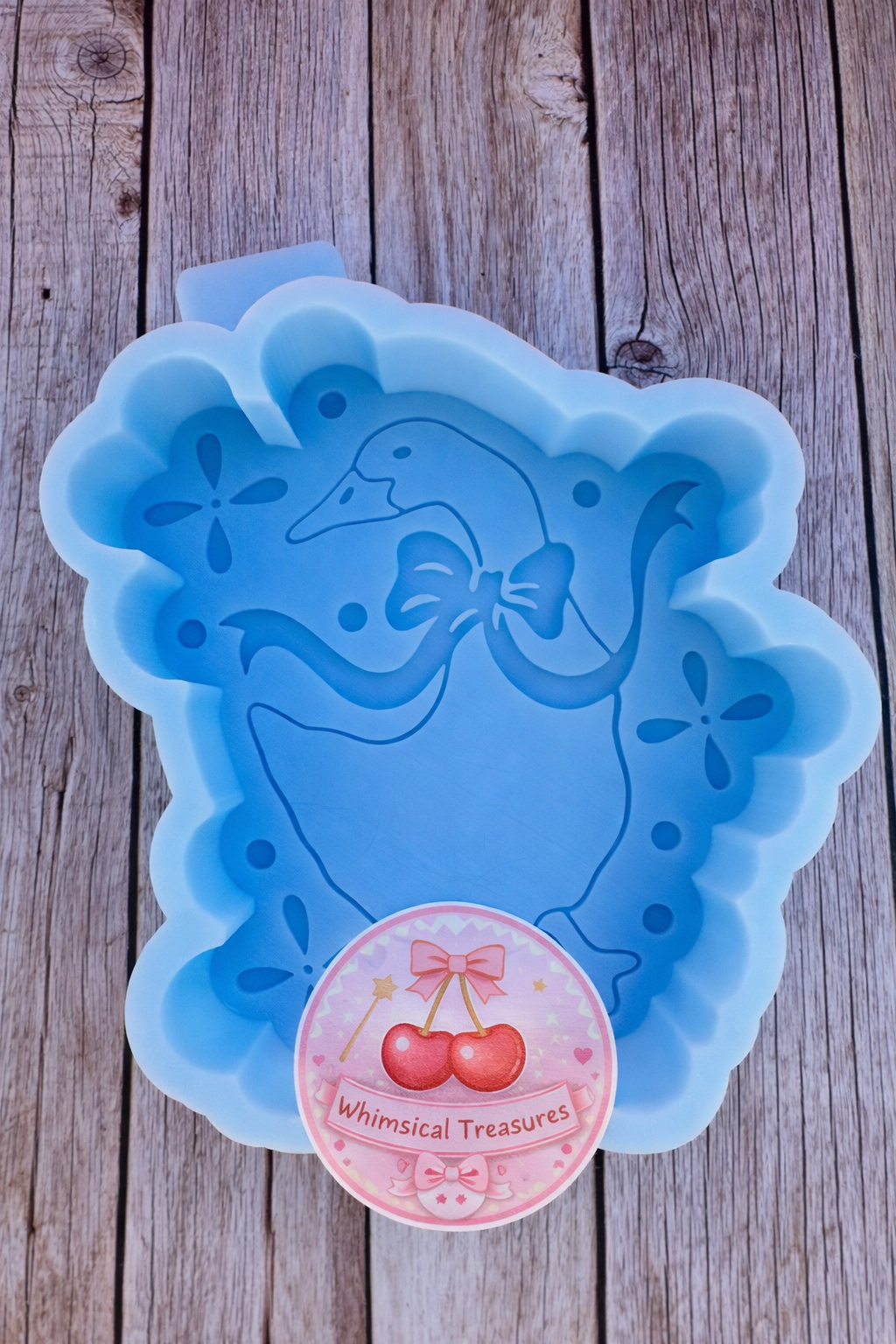 Coquette Goose Silicone Freshie Mold
