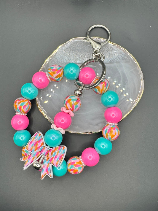 Brushstrokes - Wristlet & Keychain