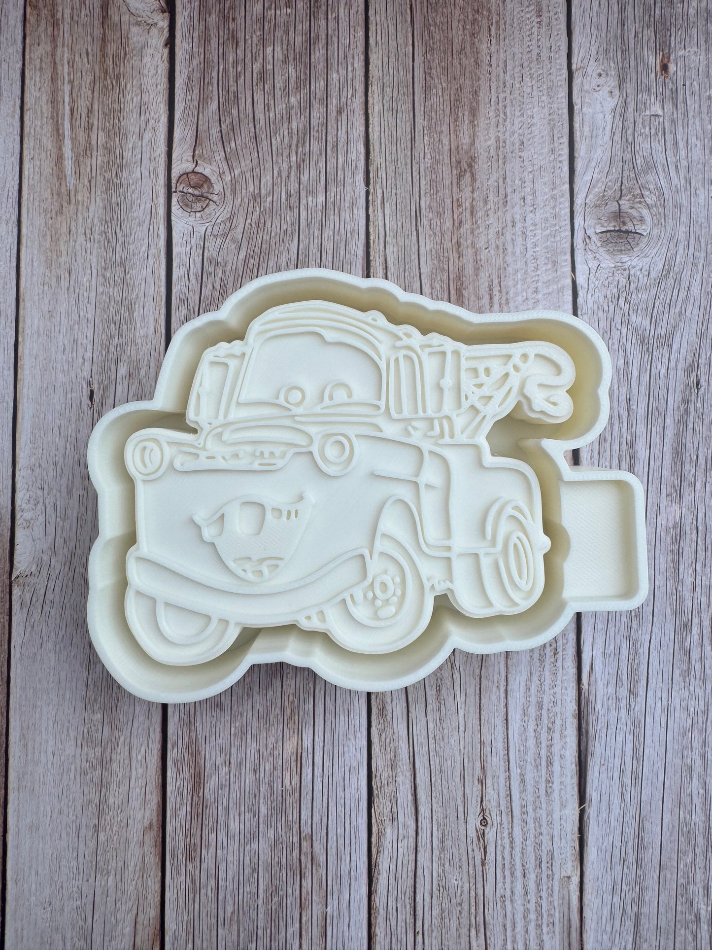 Tow Truck Silicone Freshie Mold