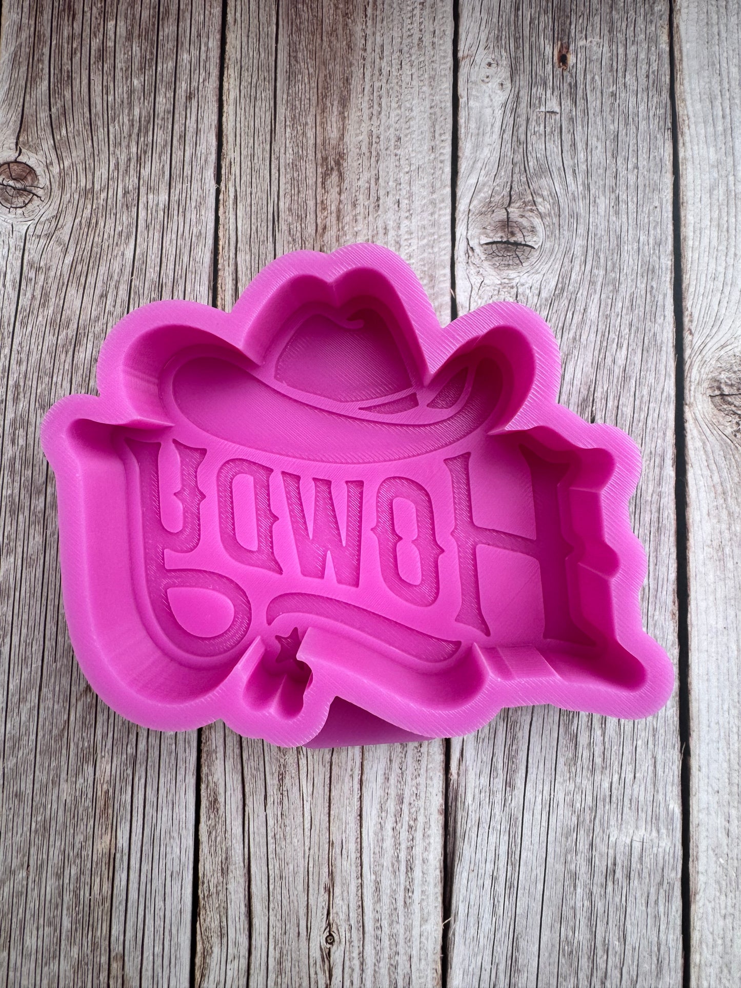 Howdy Silicone Freshie Mold