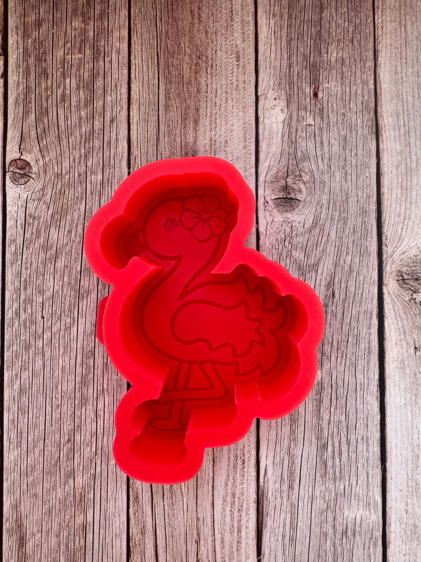 Floral Flamingo Silicone Freshie Mold *SHOP EXCLUSIVE*