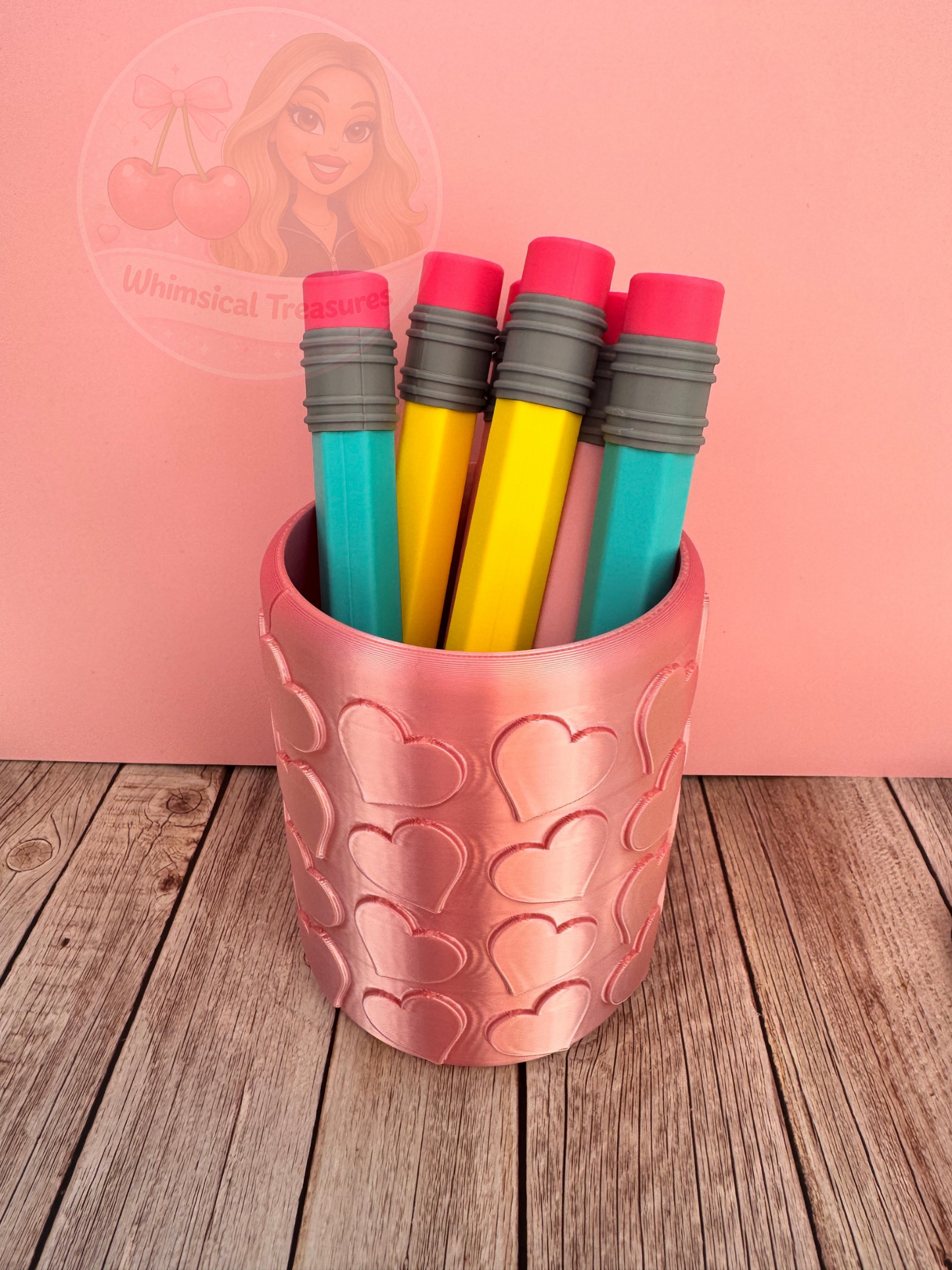 3D Printed Pencil Pen | Refillable Ballpoint Pen | Novelty School Pen | Teacher Gift | Cute Stationery | Desk Accessory | Back to School