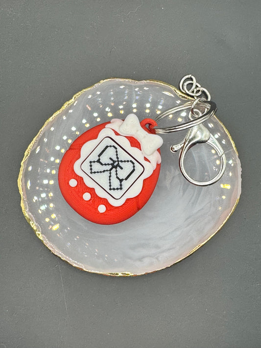 90's Virtual Pet "V-Pet" Fidget Clicker - Keychain 3D Printed