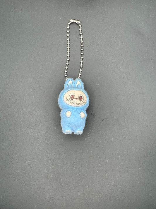 Flocked Blue Zimomo - Charm