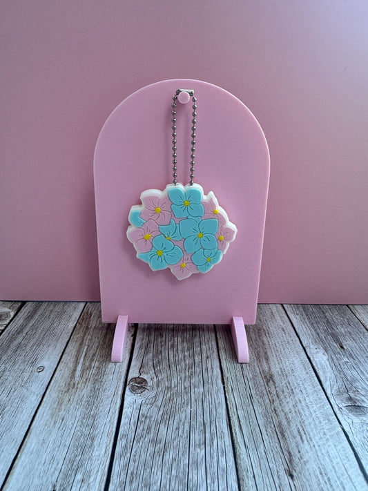 3D Printed Hydrangea - Pop Can Opener Keychain