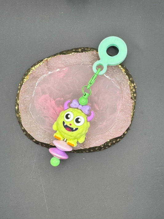 Green Monster - Straw Charm