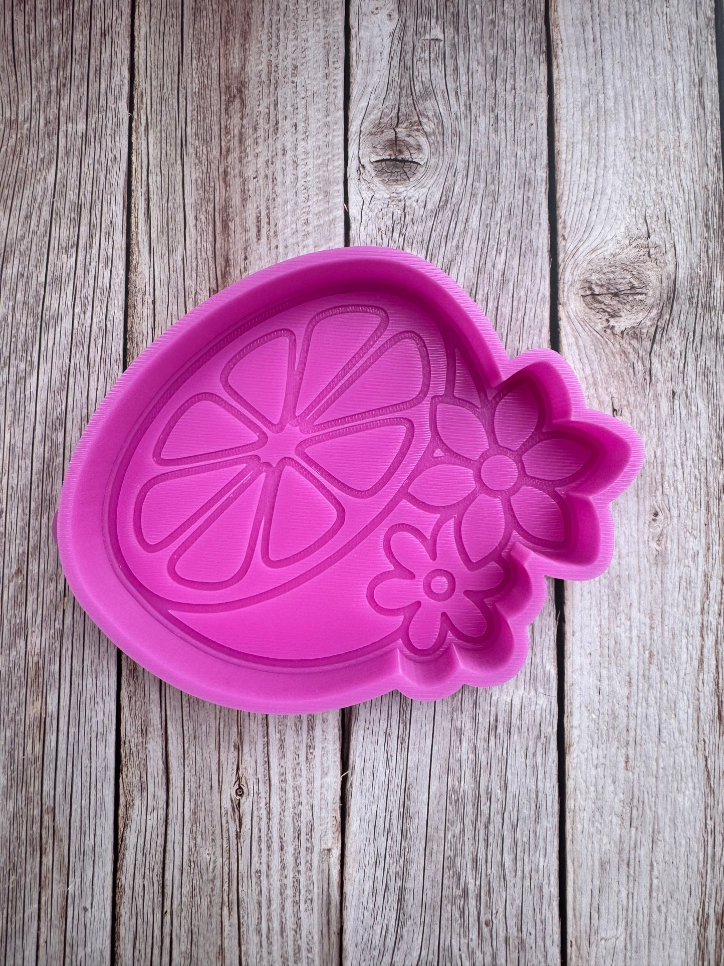 Orange Blossom Silicone Freshie Mold
