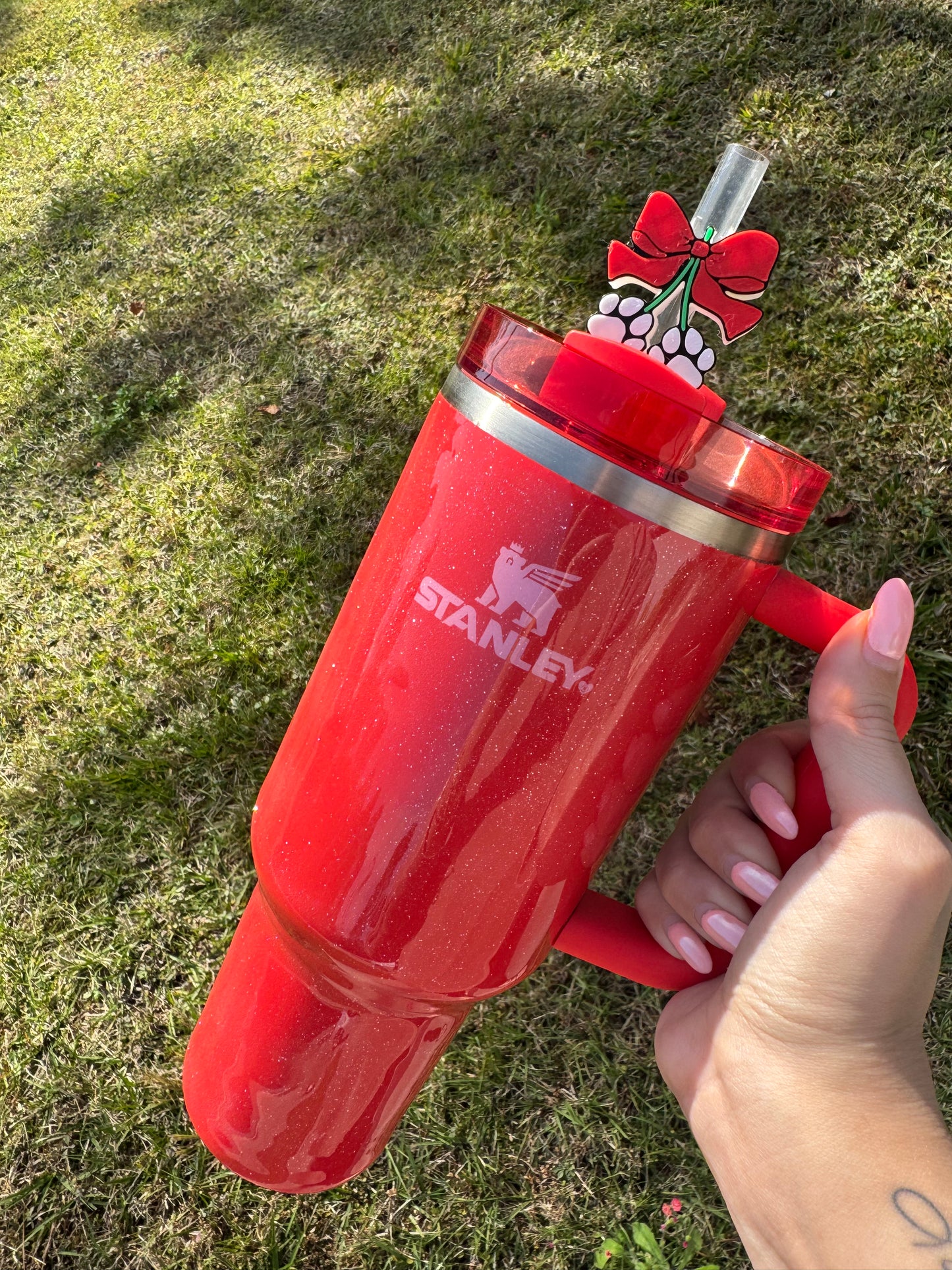 Cherry Paws Straw Buddy