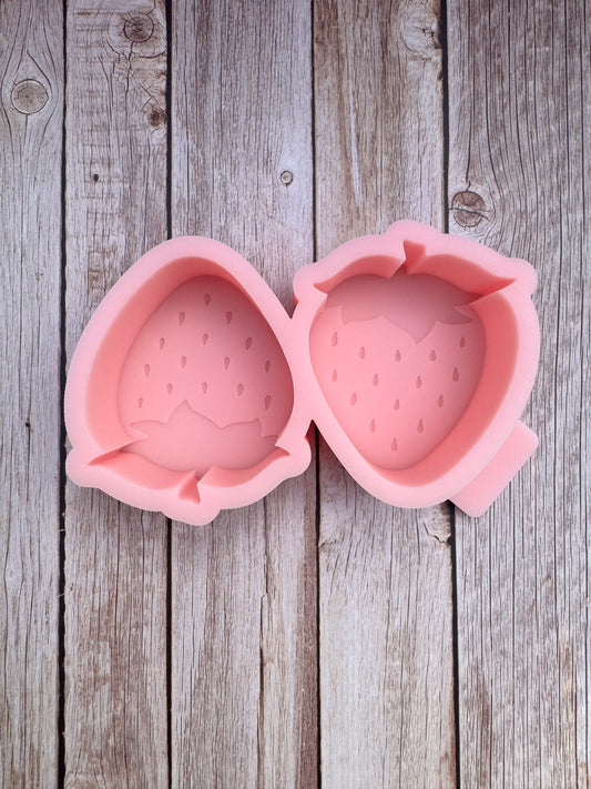 Strawberry Vent Silicone Freshie Mold
