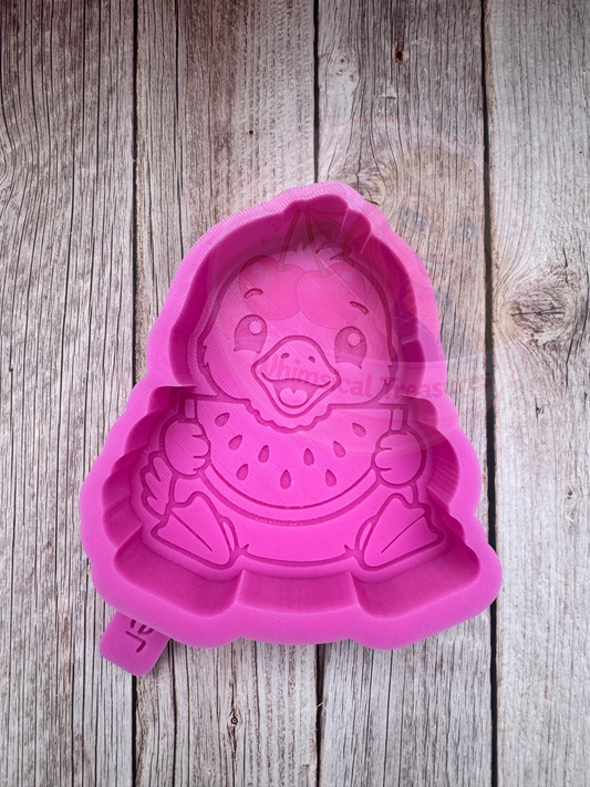 Watermelon Duck Silicone Freshie Mold *SHOP EXCLUSIVE*