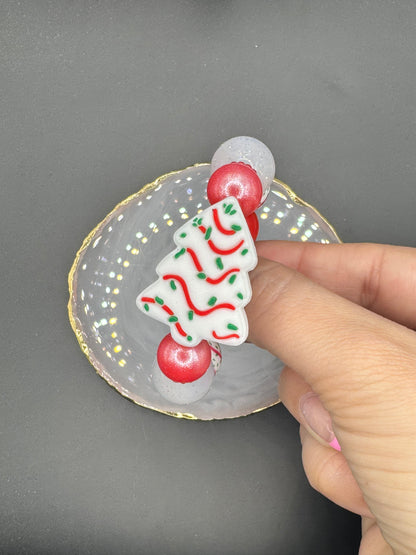 Christmas Tree Cake - Handle Charm