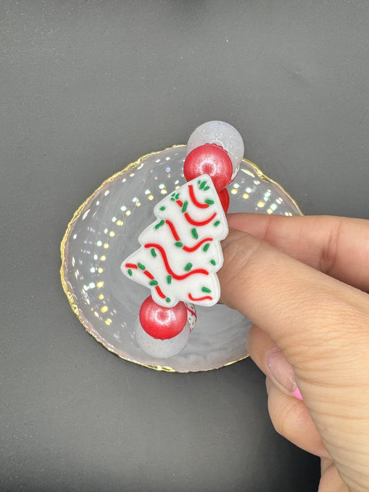 Christmas Tree Cake - Handle Charm