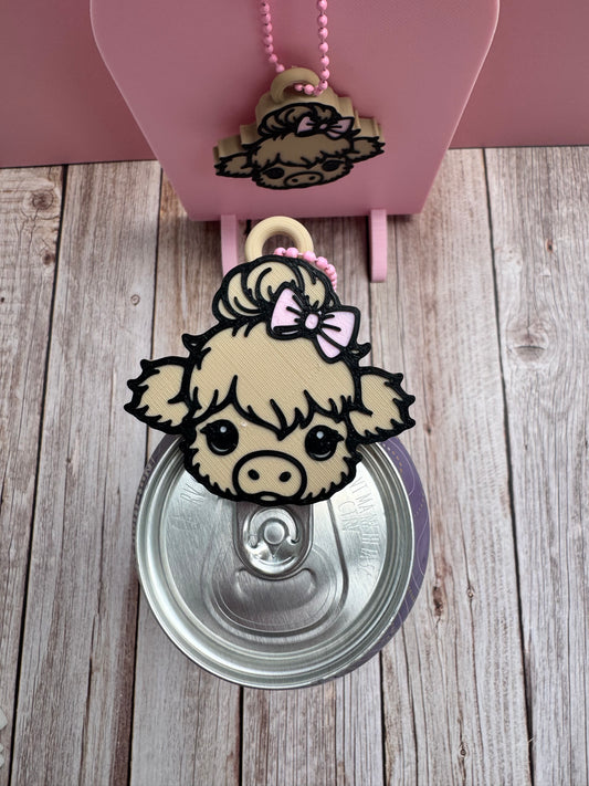 3D Printed Cocoa Belle - Soda Can Opener Keychain *SHOP EXCLUSIVE*