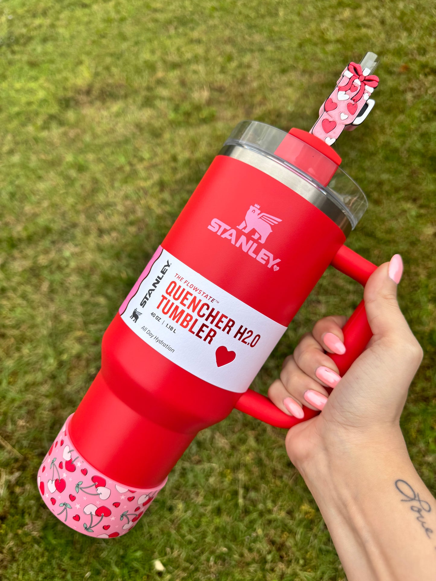 Valentines Tumbler Straw Buddy