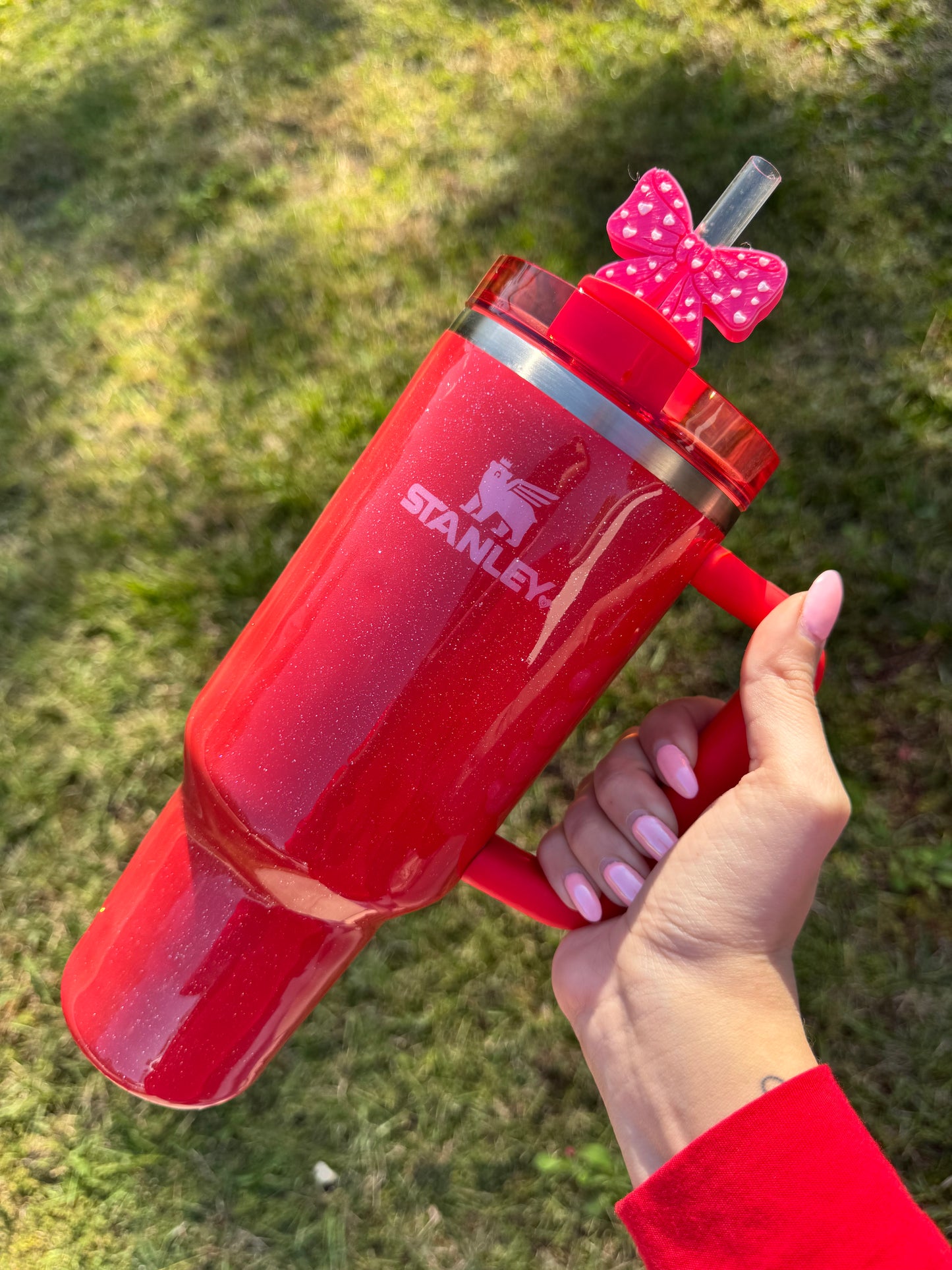 Love Bow Straw Buddy