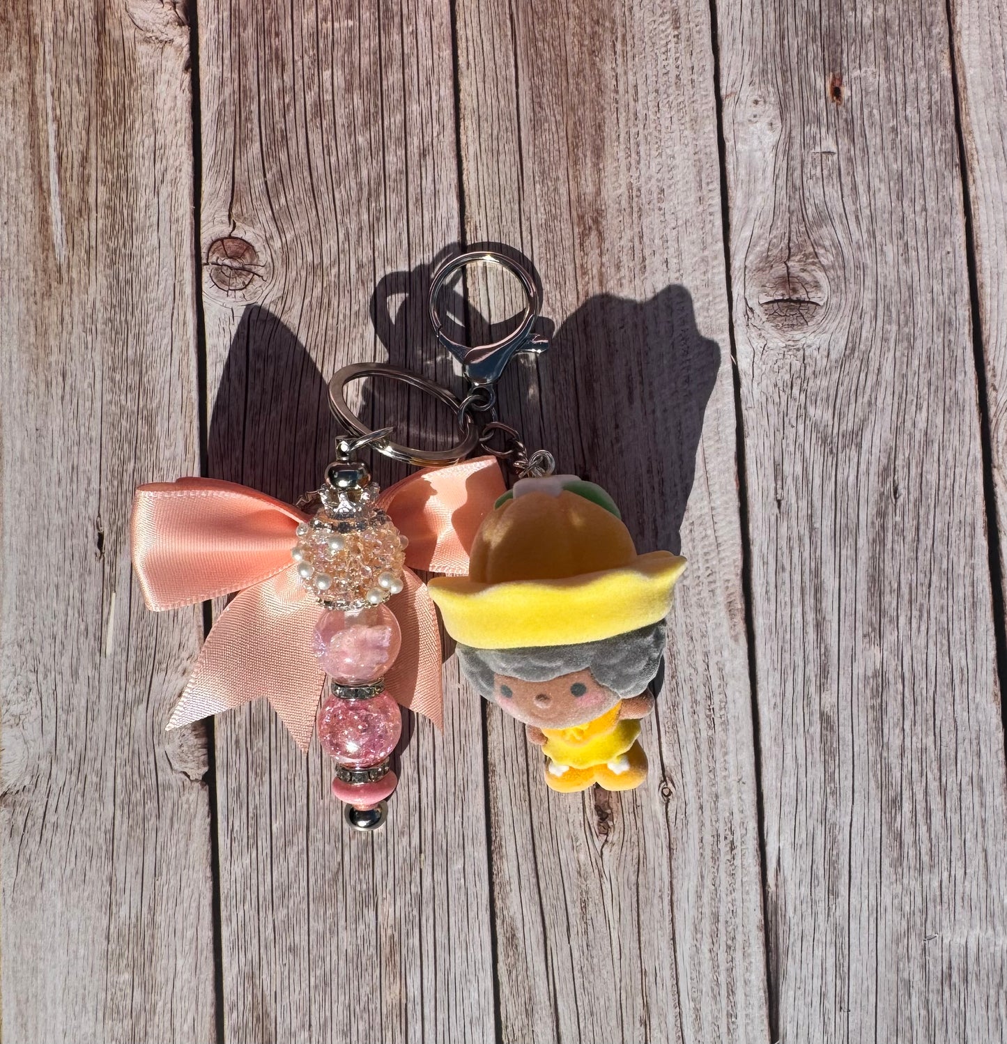 Orange Blossom Keychain