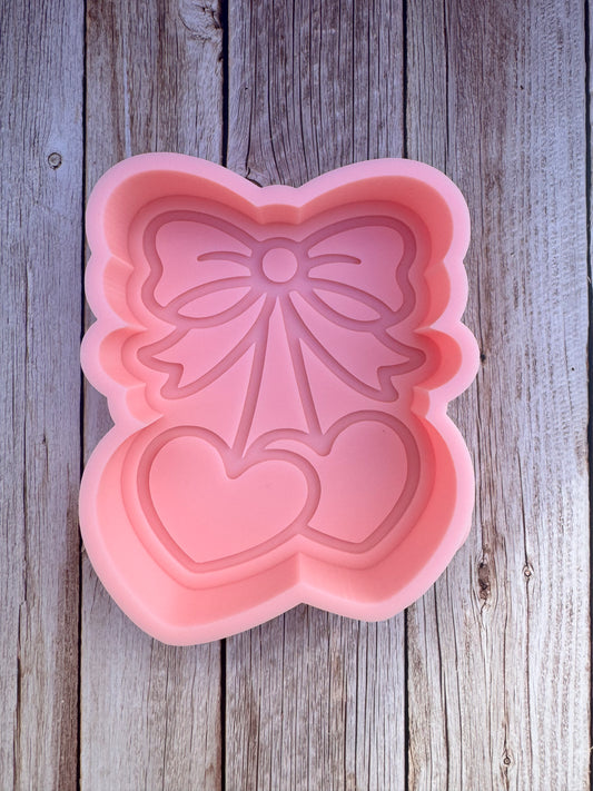 Coquette Cherries Silicone Freshie Mold