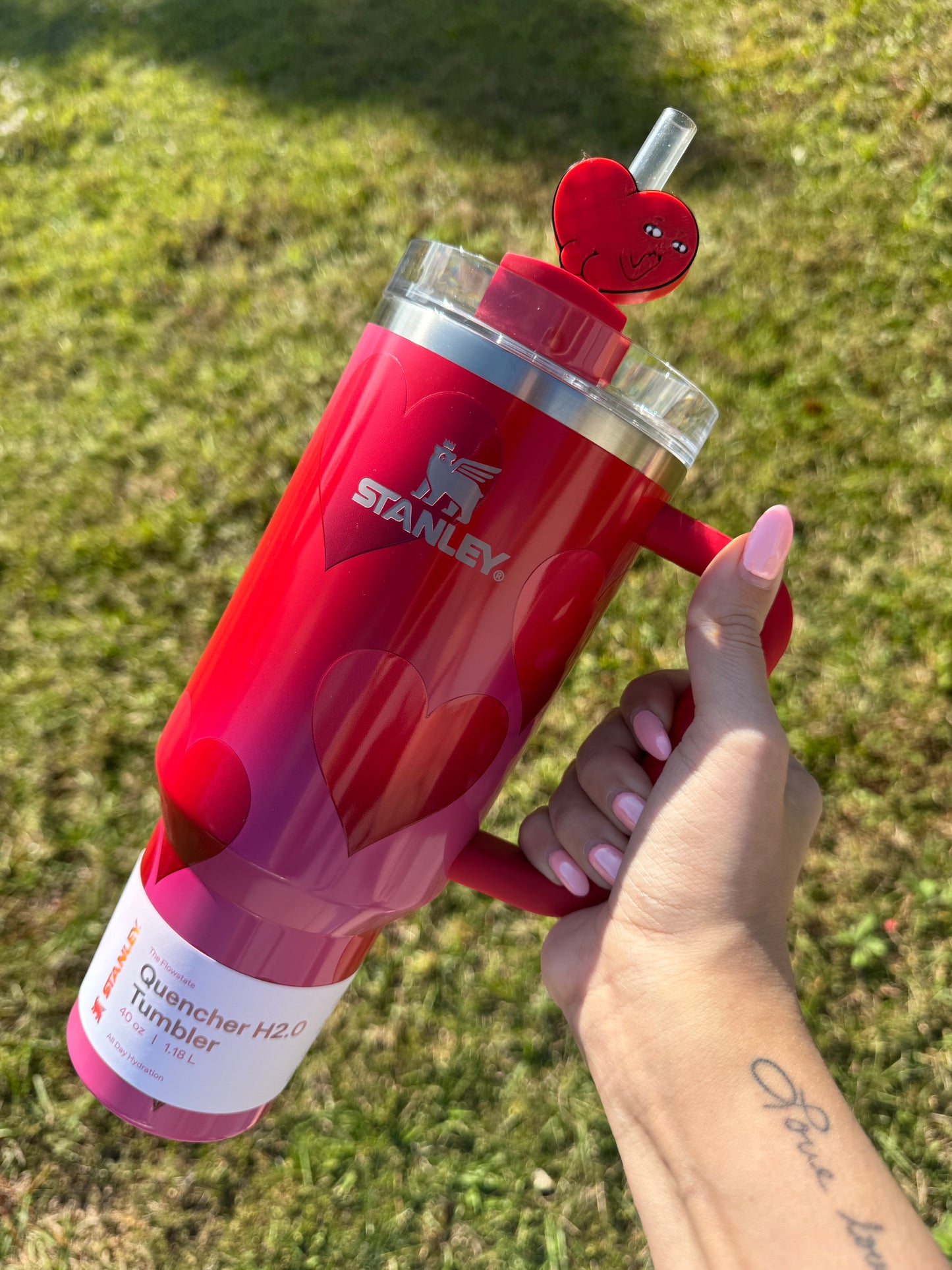 Cheeky Heart Straw Buddy