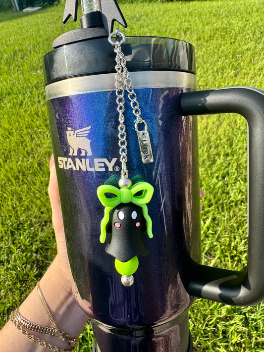 Ghost Frnd - Straw Charm Dangle