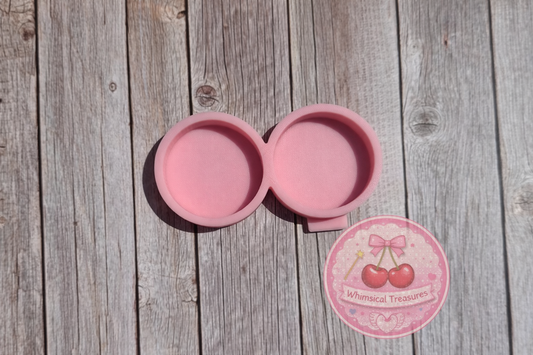 2in Round Vent Silicone Freshie Mold