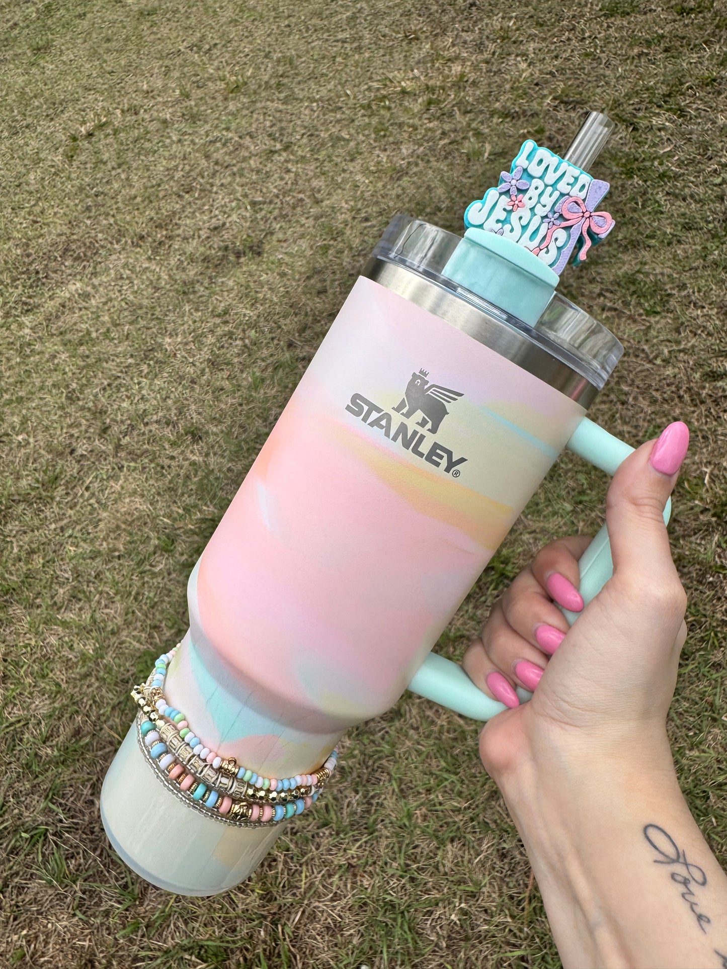 Loved by Jesus Straw Buddy