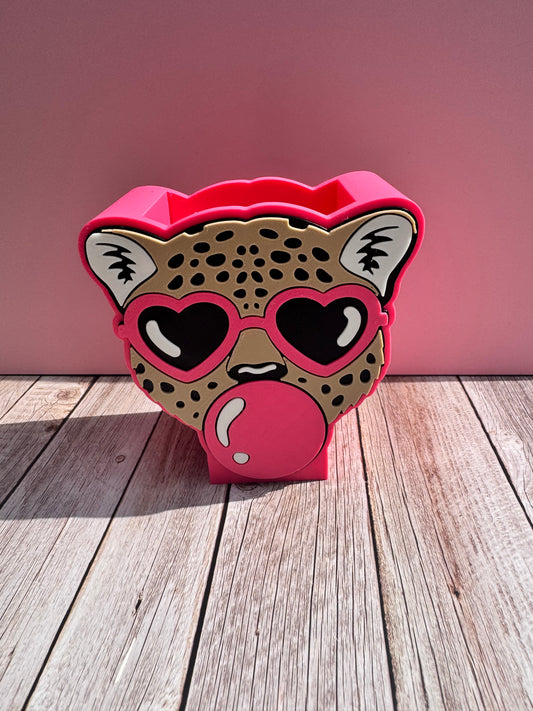 Cheetah Bubblegum Pen Holder – 3D Printed Desk Organizer
