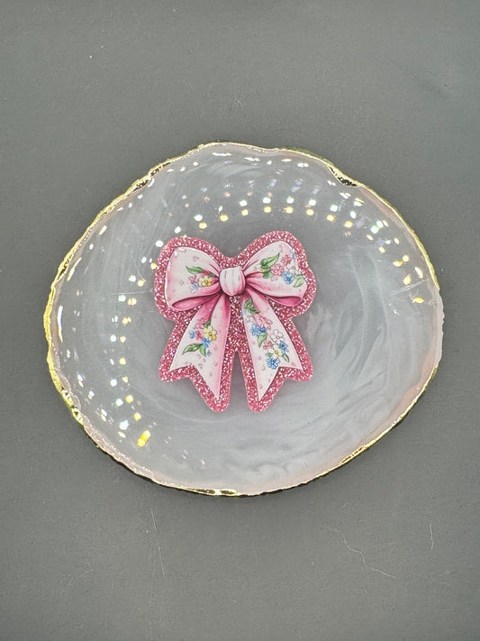 Floral Bow Acrylic *Shop Exclusive*