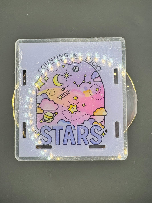 Lucky Stars - Acrylic Pen Holder *Shop Exclusive*