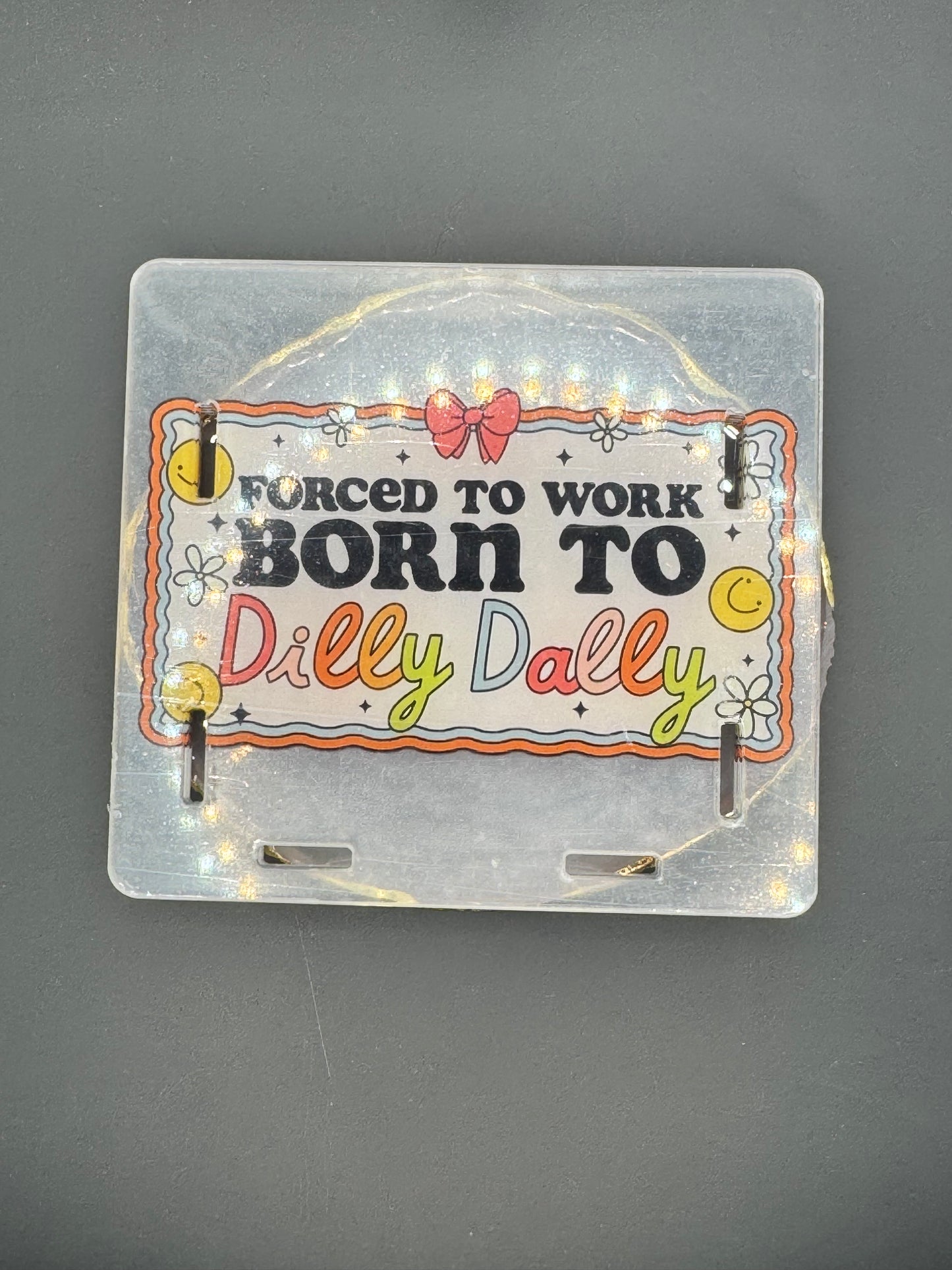 Dilly Dally - Acrylic Pen Holder