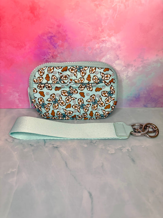 Cow Balloon Dog - Wristlet Wallet