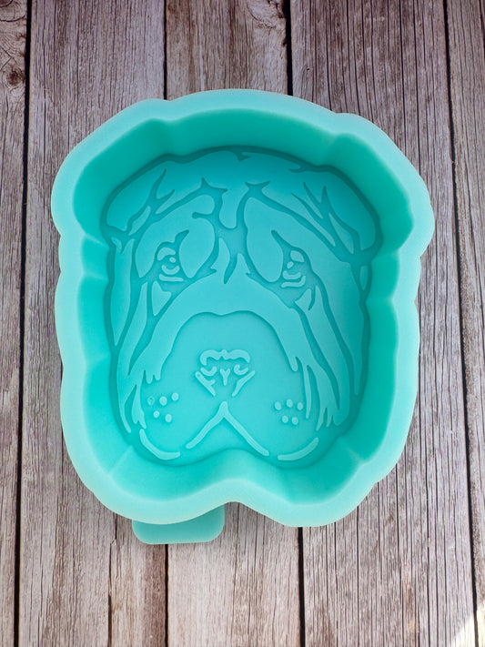 Shar Pei Silicone Freshie Mold