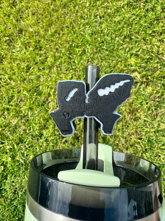 3D Printed Frankie & Bride - Straw Buddy